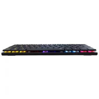 Mechanische Tastatur White Shark Nagamaki GK-006131 Schwarz US-Layout Brown Switches