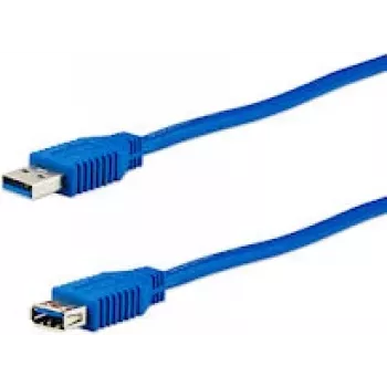 USB A auf USB A Kabel e p CC 318/1 LOSE — USB 3.2 Gen 1 (3.1 Gen 1), 1,5 m, blau