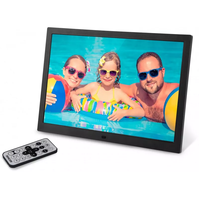 Digitaler Bilderrahmen SENCOR SDF 1571 BK — 15-Zoll schwarzer Multimedia-Rahmen