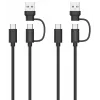 USB 3.2 Gen 1 (3.1 Gen 1) Kabel Speedlink SL-460101-BK, 3 m, USB A/USB C auf USB C, schwarz