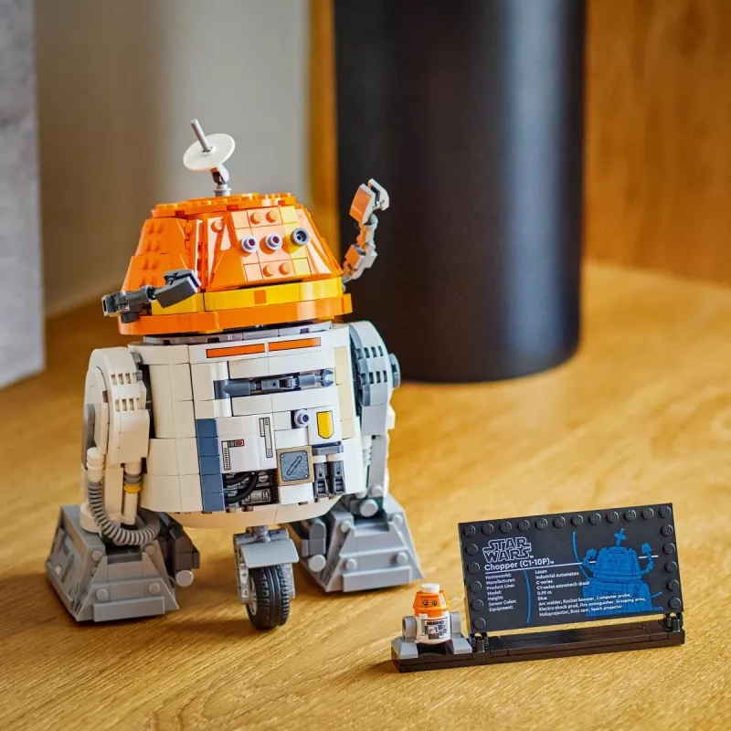 Konstruktionsset LEGO Star Wars Chopper C1-10P Astromech-Droiden-Modell 75416, 1039 Teile, Alter 10+, Höhe 220 mm