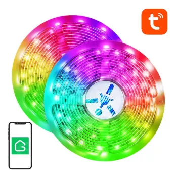 LED-Lichtband NiteBird SL3 von gosund | nitebird — Smart WiFi RGB, 2×5 m, Tuya