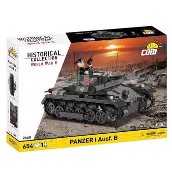 Bausatz Cobi Panzer I Ausf. B – 654 Teile, detailliertes Modellbausatz