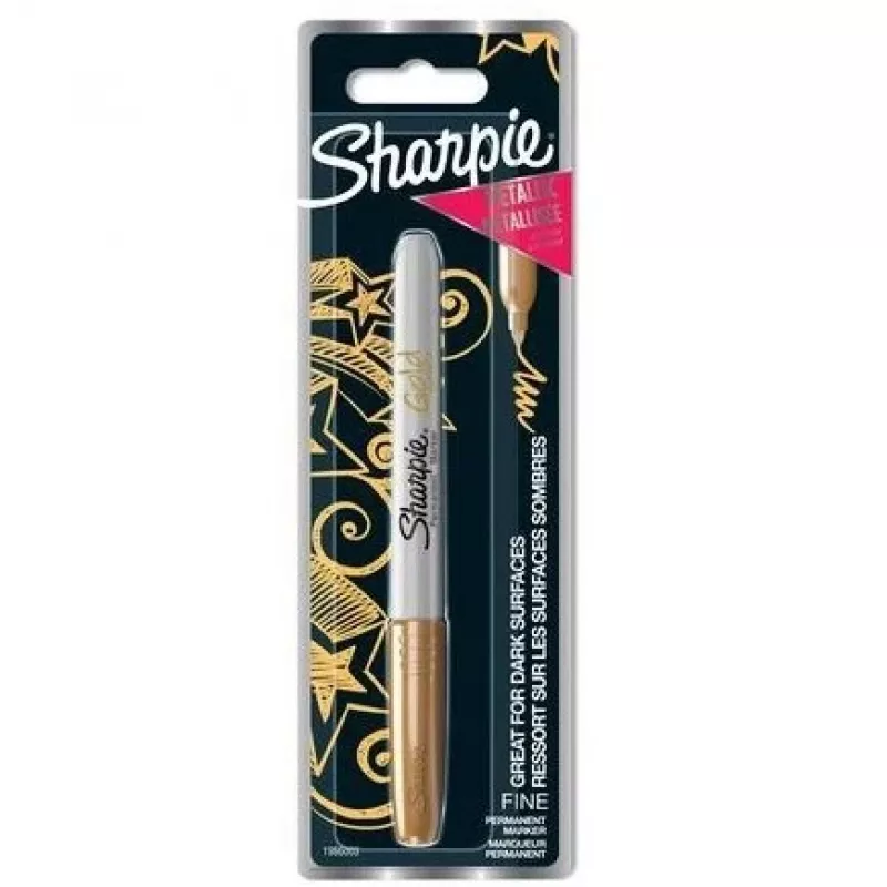 Permanentmarker Sharpie 1986003 Feinspitze Gold