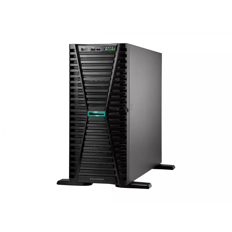 Tower-Server HP Enterprise ProLiant ML110 Gen11 — Intel Xeon Bronze 3508U 2,1 GHz, 32 GB DDR5, 960 GB, 2000 W (4,5HE)