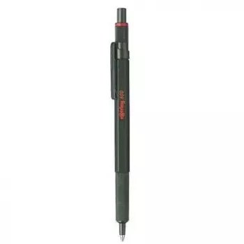 Clip-on retractable ballpoint pen Rotring 600 Grün