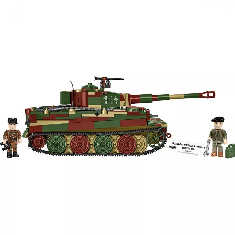 Bausteine Pz.Kpfw. VI Tiger Ausführung E 870 Teile