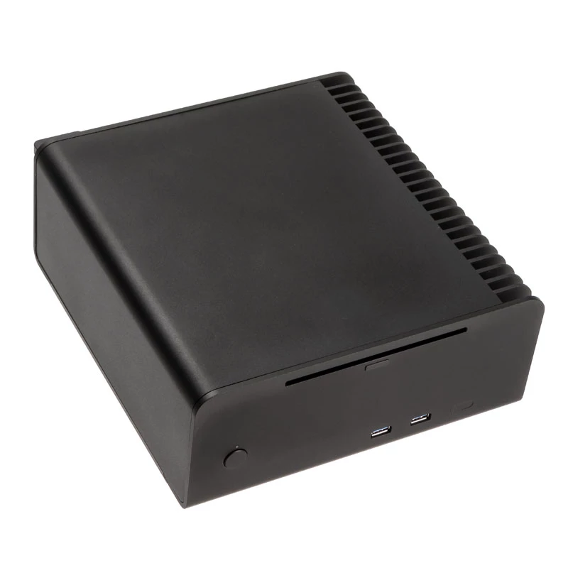 Streacom ST-FC8B Alpha Optical Fanless HTPC-Gehäuse + 120-Watt-Netzteil