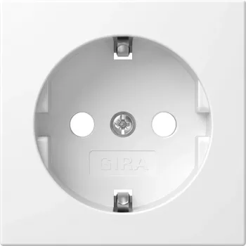 Schuko-Steckdose Gira System 55 Reinweiß 1-fach (MPN 492003)