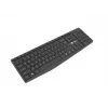 Kabelgebundenes USB-Tastatur- und Maus-Set NATEC SQUID — QWERTY US International, 105 Tasten, Schwarz, 1600 DPI Maus