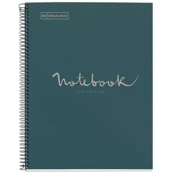Miquelrius Notizblock ECO MARINE Blau Recycle A4 80 Blatt (Frachtversand)