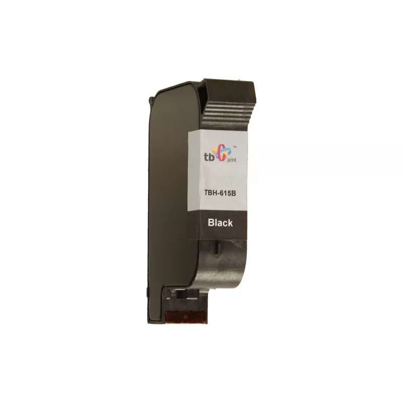 Tinte TBH-615B (HP Nr. 15-C6615DE) Schwarz wiederaufbereitet