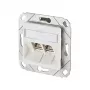 METZ CONNECT 130B12D21102-E - RJ-45 - 6a - -40 - 70 °C - Weiß - Acrylnitril-Butadien-Styrol (ABS) - Zink - GHMT - CE