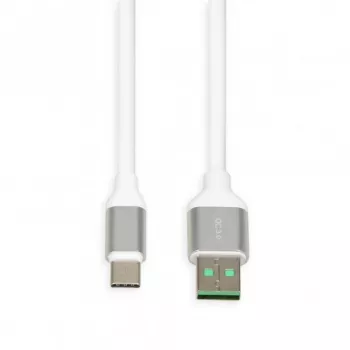 USB-A-auf-USB-C-Kabel IBOX IKUMTCWQC 1,5 m, USB 2.0, 3 A, weiß