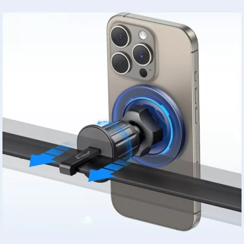 Magnetische Auto-Handyhalterung usams ZJ081 — magnetische Halterung für Smartphones, kompaktes Design, einfache Installation