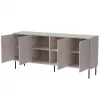 4D Kommode ABI 200x45x88 Kaschmir matt