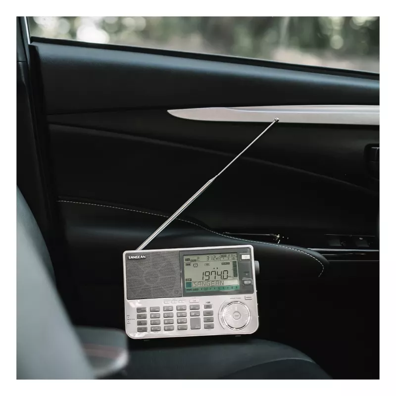 Tragbares Radio Sangean ATS-909 X2 — weiß — AM FM SW digitaler Tuner