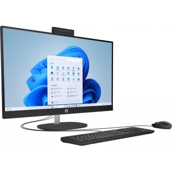 HP AI 27-cr2255ng - All-in-One (Komplettlösung) - Core Ultra 5 225U / 1,5 GHz - RAM 16 GB - SSD 512 GB - NVMe - Intel Graphics - 1GbE, Bluetooth 5.3, Wi-Fi 6 - WLAN: 802.11a/b/g