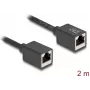 Netzwerkkabel DeLOCK 90331 RJ-45 Cat6a 2 m Schwarz