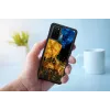 Schutzhülle iKins für Samsung Galaxy S20+ — schwarz Cafe Terrace