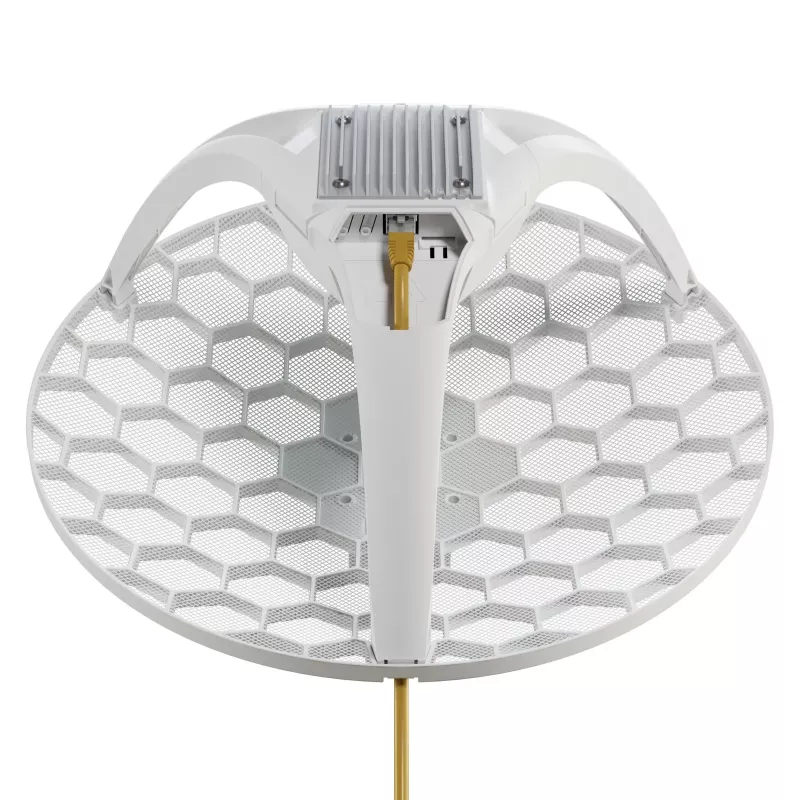 Mobilfunk-Modem MikroTik LHG LTE6 Kit 4G PoE Outdoor, 1x Gigabit Ethernet, 700/850-MHz-Bänder, 0,8 GHz CPU, 256 MB RAM