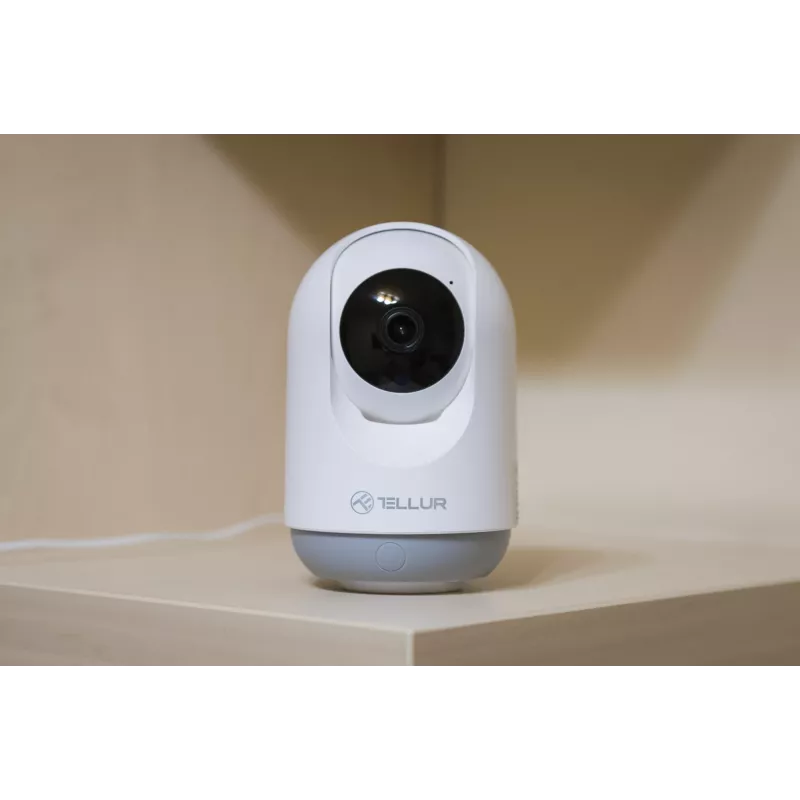 Überwachungskamera Tellur TLL331391 3MP UltraHD PTZ Weiß