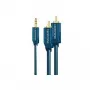 MP3-Adapterkabel (3,5-mm-Audioklinkenstecker/2x Cinch-Stecker) - 1,0 m Zusätzlicher Adapter für MP3-Player, iPods und Smartphones