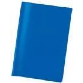 Schulbuchumschlag HERMA PP A4 transparent/dunkelblau
