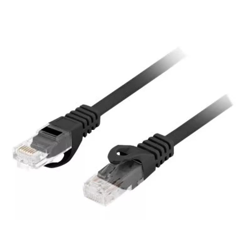LANBERG Cat6 U/UTP Netzwerkkabel PCU6-10CU-0500-BK, RJ-45 auf RJ-45, 5 m, schwarz
