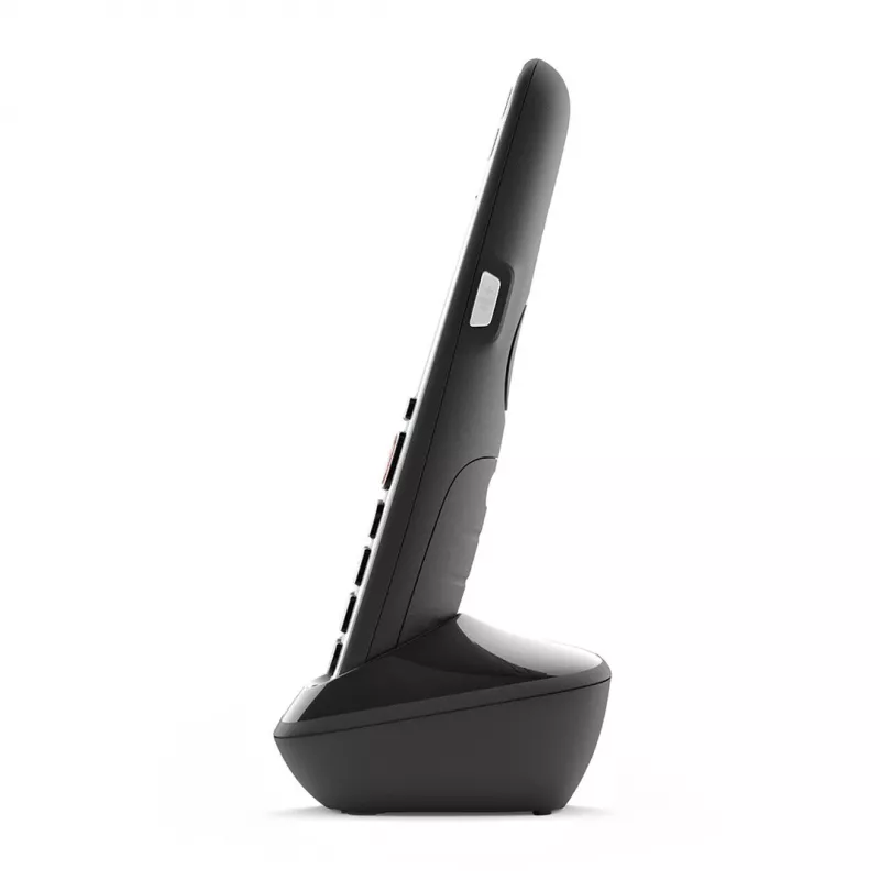 Gigaset E720HX Analog/DECT Telefon mit Rufnummernanzeige Schwarz