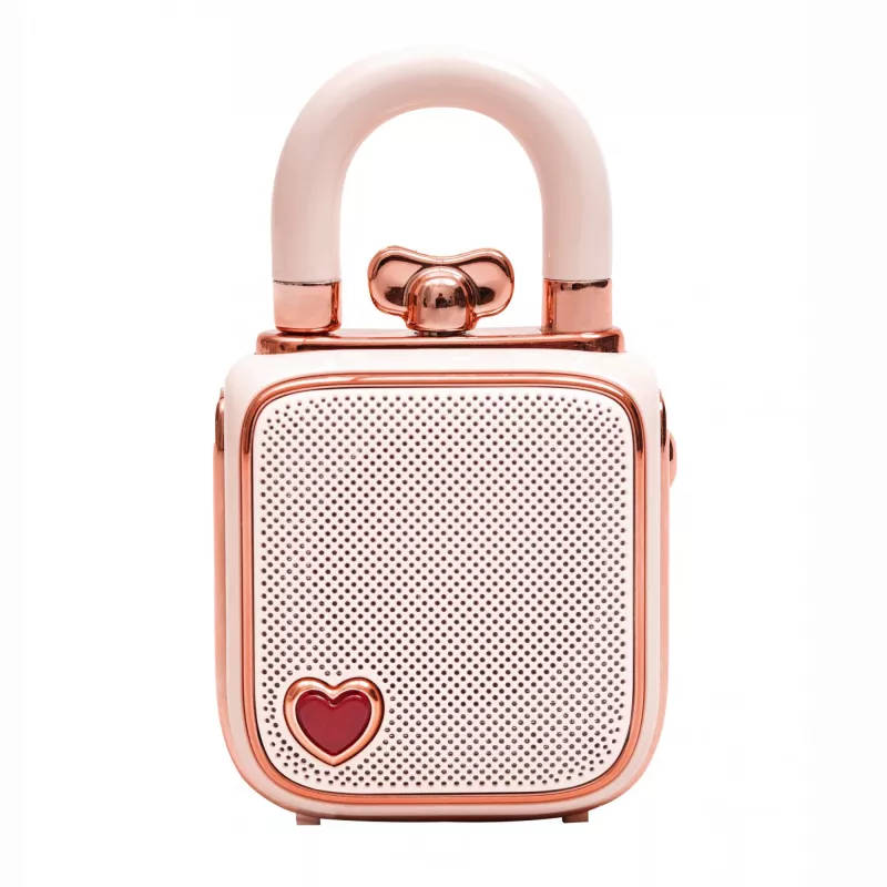 Tragbarer Mono-Lautsprecher Divoom LoveLock Pink