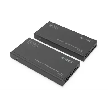 KVM Extender Set Digitus 4K HDBaseT HDMI 70 m Kabelgebunden