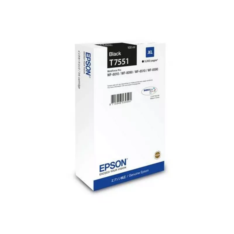 Epson C13T75514N Tintenpatrone 1 Stk. Original High (XL) Yield Schwarz
