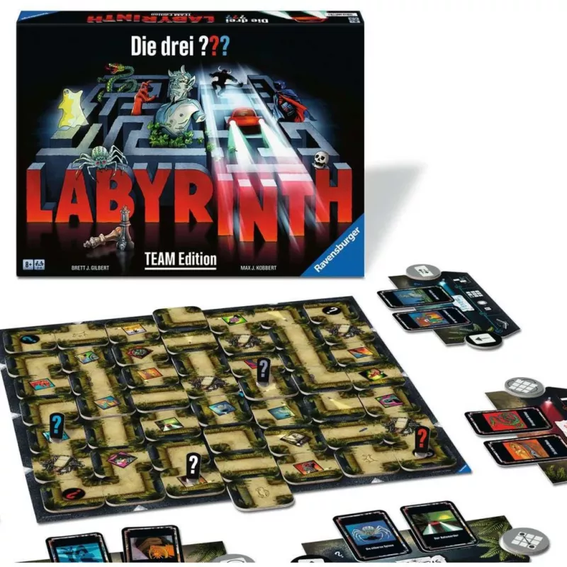 Die drei Labyrinth - Team Edition, Brettspiel
