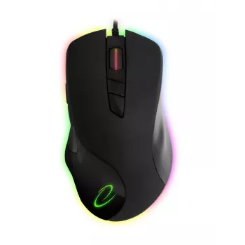 Optische Gaming-Maus ESPERANZA EM132 – 7 Tasten, 7200 DPI, RGB, Rechtshänder, USB 2.0, 1,5 m Kabel