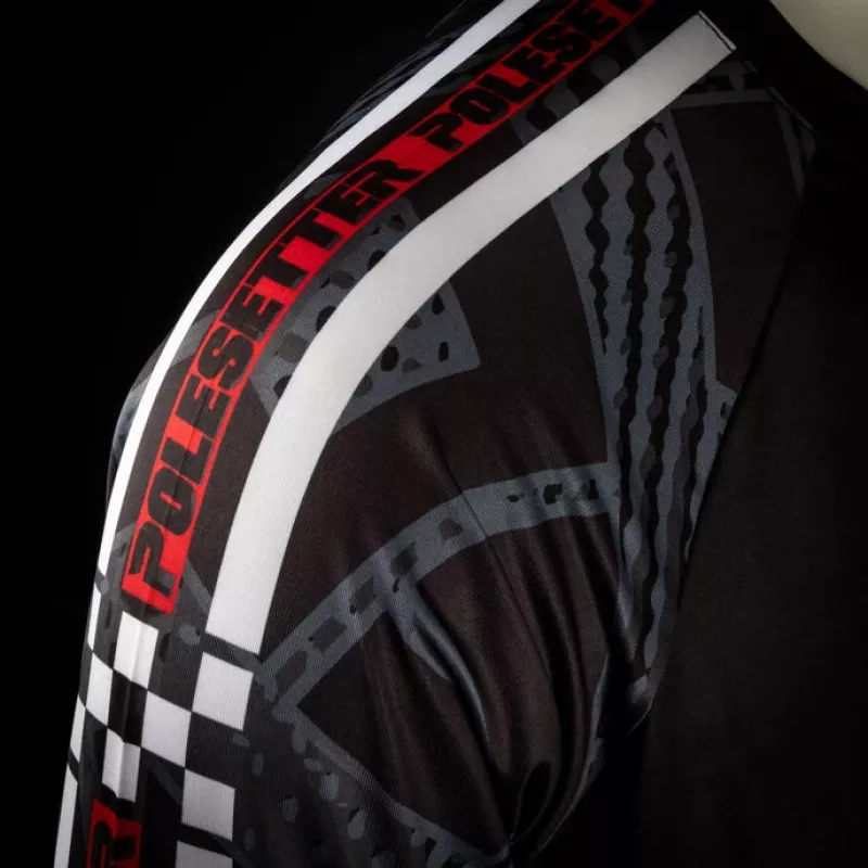 Polesetter ONE Simracing-Jersey Rot - L