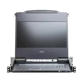 Aten CL6700MW Konsolenregal 43,9 cm (17.3 ) 1920 x 1080 Pixel Metall Schwarz 1U (CL6700MW F)