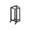 Freistehendes Rack LANBERG OR01-6822-B 22U, 600 mm B x 800 mm T, schwarz, 600 kg Tragfähigkeit