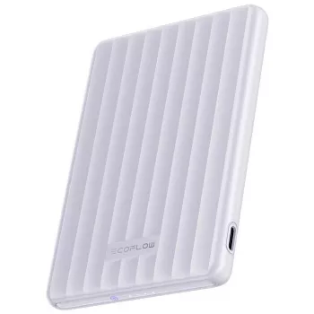 Powerbank EcoFlow 5000 mAh Rapid/Mag Lila, 5000 mAh, tragbarer USB-Ladegerät, 123 g