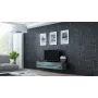 Cama TV-Ständer VIGO neu 30/140/40 grau/grau glänzend