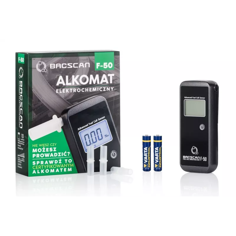 BACscan F-50 Alkoholtester 0 - 4% Schwarz