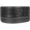 Wave Keys wireless ergonomic Tastatur - GRAPHITE - NLB - 2.4GHZBT - NA - CENTRAL-419 - UNIVERSAL