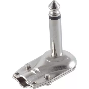 Mono 6,3 mm Winkelstecker ShiverPeaks 50610-WM Metall, 6,35 mm Mono-Klinkenstecker, rechtwinklig