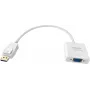 Videokabeladapter Vision TC-DPVGA 0,22 m VGA DisplayPort Weiß