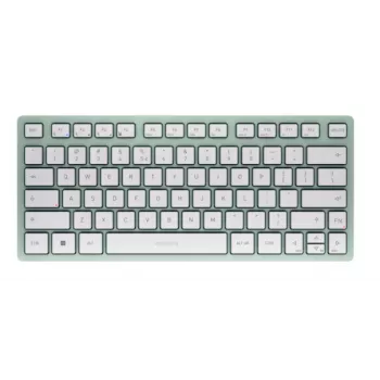 CHERRY KW 7100 MINI BT Tastatur Universal Bluetooth QWERTY US International Mintfarbe