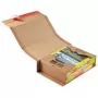 ColomPac CP020.12.020 - Flexible Umverpackung - Buchverpackung aus Wellpappe - 325 x 250 x 80 mm - braun - 1 Packung = 20 Stück (CP020.12.020)