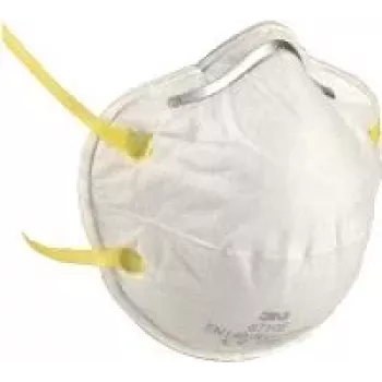 Staubmasken-Atemschutzmaske 3M 8710-PT, weißes Vlies, Einzelpackung