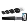 NVR Sicherheitsrekorder Eufy E40 — 8-Kanal 4K-Eingang, 2 TB HDD (erweiterbar auf 16 TB), Schwarz/Grau/Weiß