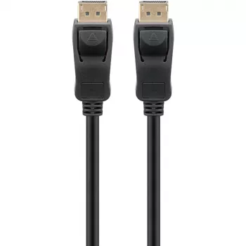 Cable DisplayPort 1.4 Stecker > DisplayPort Stecker (schwarz, 2 Meter, 8K)