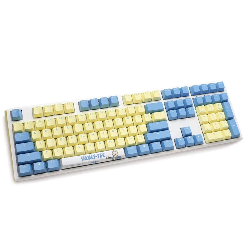 Ducky x Fallout Vault-Tec Limited Edition One 3 Gaming Tastatur + Mauspad - MX-Silent-Red (US)